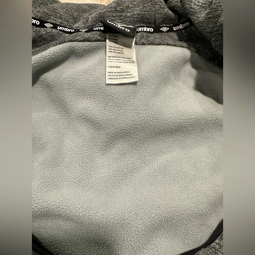Full Zip Performance Hoodie- Youth Large